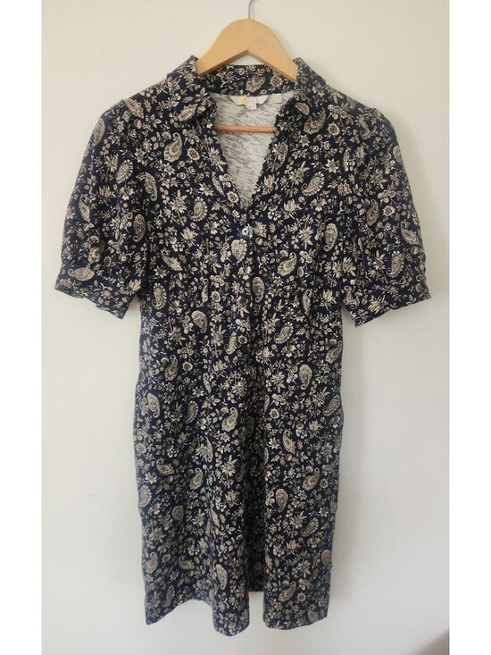 Boden Dresses & Skirts - Boden Women's Sz. 4 Floral Short Sleeve Button Up Dress